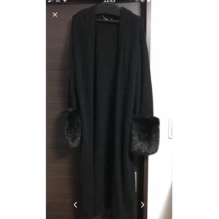 SNIDEL - snidel ファースリーブロングカーディガンの通販 by タカ's ... スナイデル ファースリーブロングカーディガン