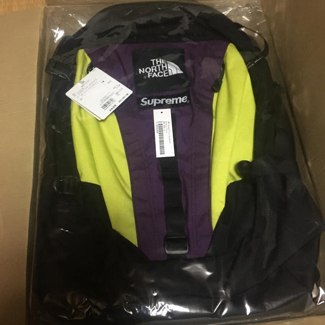 supreme north face backpack バックパック 紫