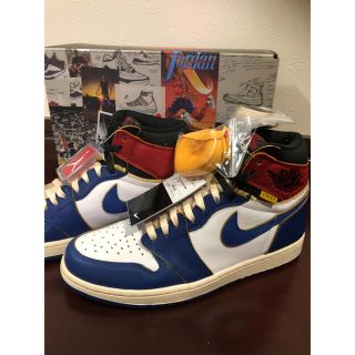 ナイキ(NIKE)の値下げ！ NIKE AIR JORDAN１ BLUE 27.5(スニーカー)