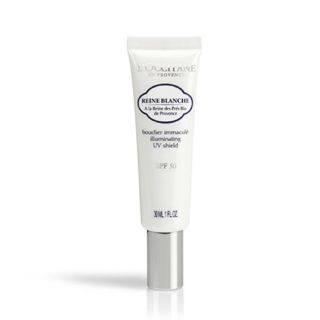 ロクシタン(L'OCCITANE)のロクシタン レーヌブランシュ ブライトUVシールド SPF50/PA++++(日焼け止め/サンオイル)