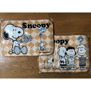 スヌーピー(SNOOPY)のスヌーピーバスマット ＊2枚セット＊(バスマット)