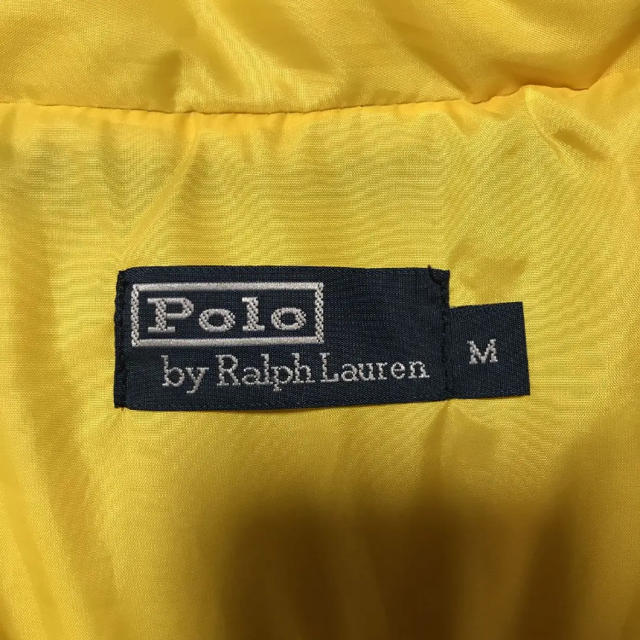 POLO RALPH LAUREN(ポロラルフローレン)のラルフ・ローレン ダウンジャケット 黒×黄☆値下げ☆ メンズのジャケット/アウター(ダウンジャケット)の商品写真