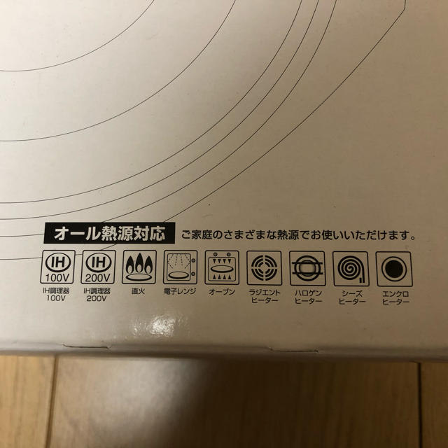 京セラ(キョウセラ)のIH対応 セラミック鍋 インテリア/住まい/日用品のキッチン/食器(鍋/フライパン)の商品写真