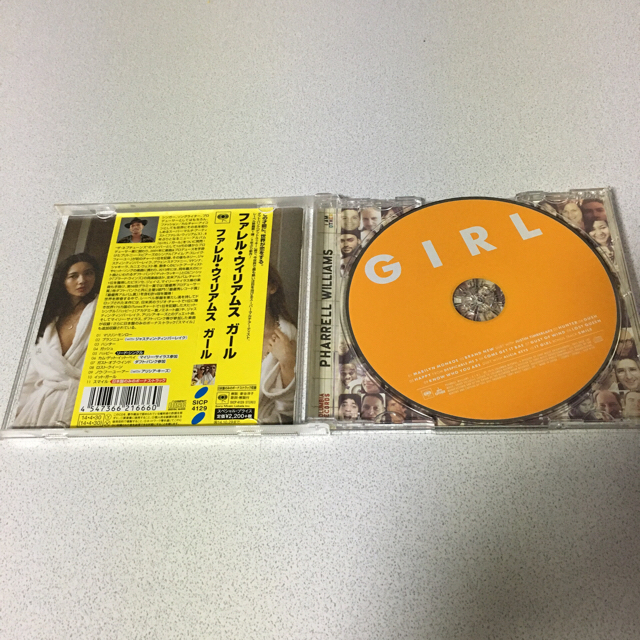 mik様専用  GIRL Pharrell Williams  エンタメ/ホビーのCD(ポップス/ロック(洋楽))の商品写真