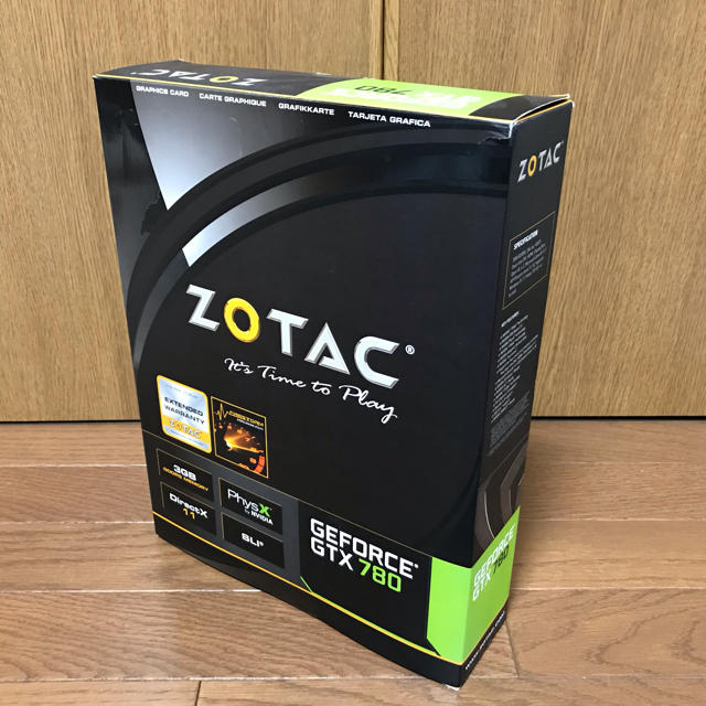 ZOTAC  GTX780  GDDR5  3GB スマホ/家電/カメラのPC/タブレット(PCパーツ)の商品写真