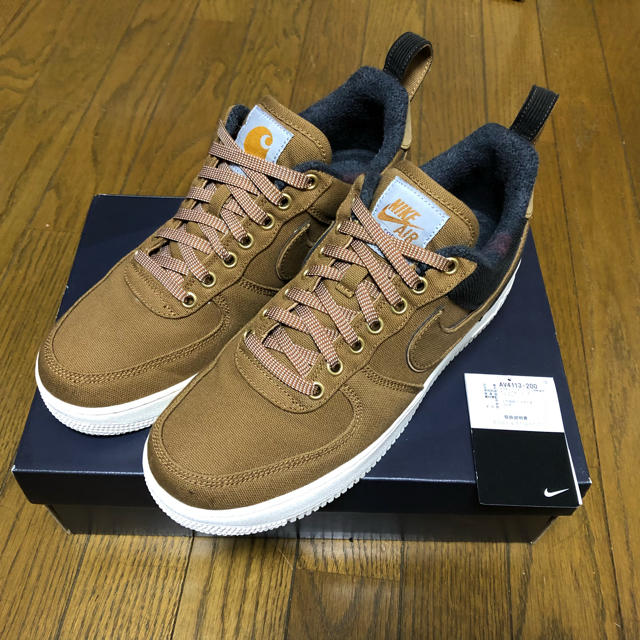 NIKE(ナイキ)のNIKE carhartt wip AIR FORCE 1 07 PRM WIP メンズの靴/シューズ(スニーカー)の商品写真