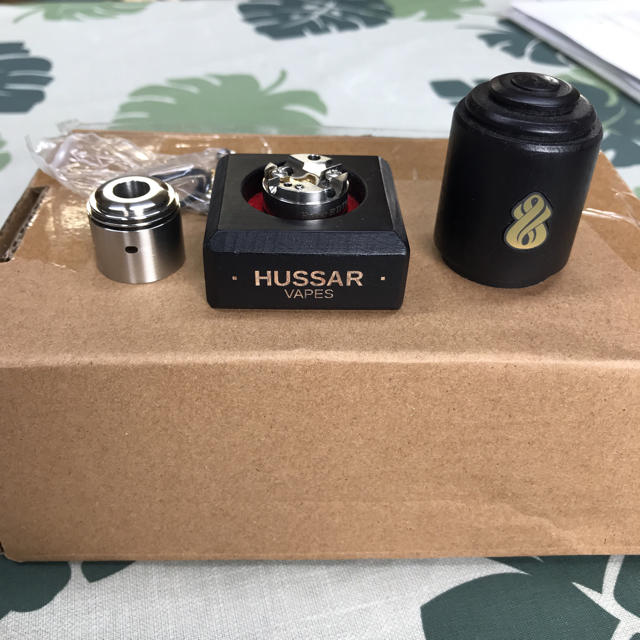 HUSSAR RDTA VAPE 電子タバコ アトマイザー