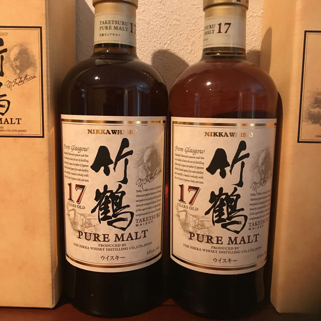 ニッカウヰスキー(ニッカウイスキー)のニッカウヰスキー  竹鶴17年  2本セット 食品/飲料/酒の酒(ウイスキー)の商品写真