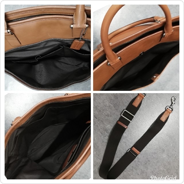 COACH コーチ レザー トートバッグ ビジネスバッグ COACH コーチ レザー トートバッグ ビジネスバッグ