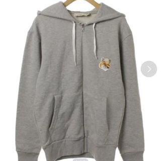 Maison Kitsuneジップアップパーカー