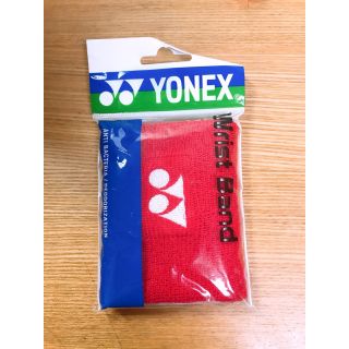 ヨネックス(YONEX)のリストバンド YONEX(ヨネックス) 赤 レッド(ウェア)