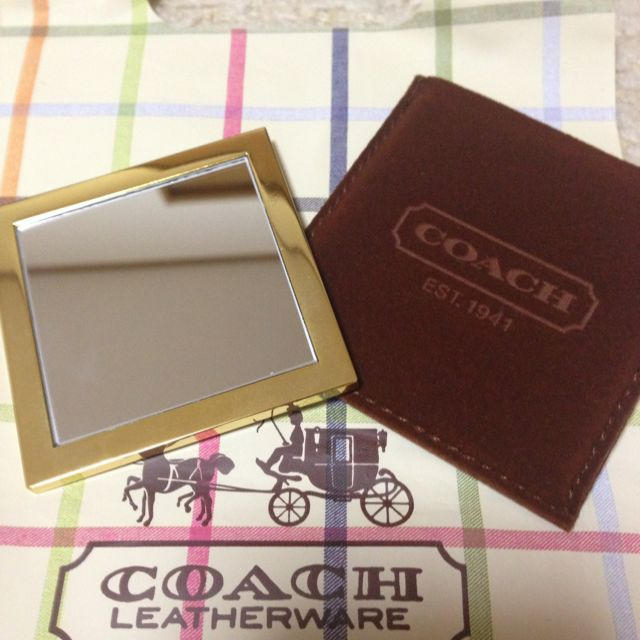 COACH(コーチ)のCOACH 鏡  新品未使用 その他のその他(その他)の商品写真