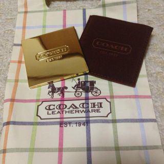 コーチ(COACH)のCOACH 鏡  新品未使用(その他)