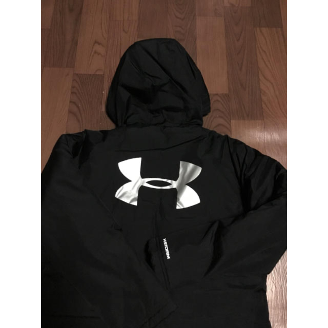 UNDER ARMOUR - アンダーアーマー ベンチコート YXL ブラック ジュニア UNDER ARMOUR - アンダーアーマー ベンチコート YXL ブラック ジュニア