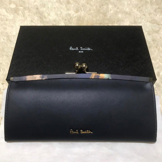 Paul smith がま口タイプ 長財布 新品 未使用 ☆送料無料