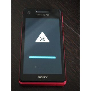 ソニー(SONY)のXperia AX (SO-01E)【ピンク】ジャンク品(スマートフォン本体)