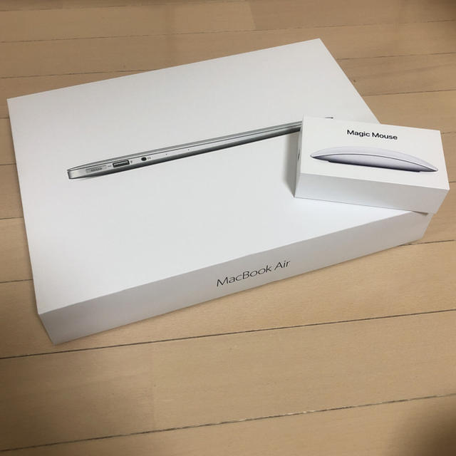 高評価のクリスマスプレゼント MacBook - Apple Air 極美品 MagicMouse2付き ノートPC