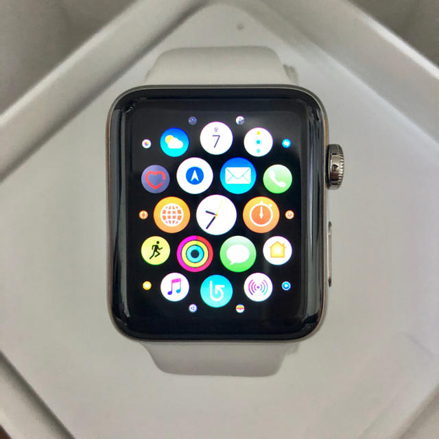 Apple(アップル)のApple Watch Series 3   42㎜    値下交渉⭕️ メンズの時計(腕時計(デジタル))の商品写真