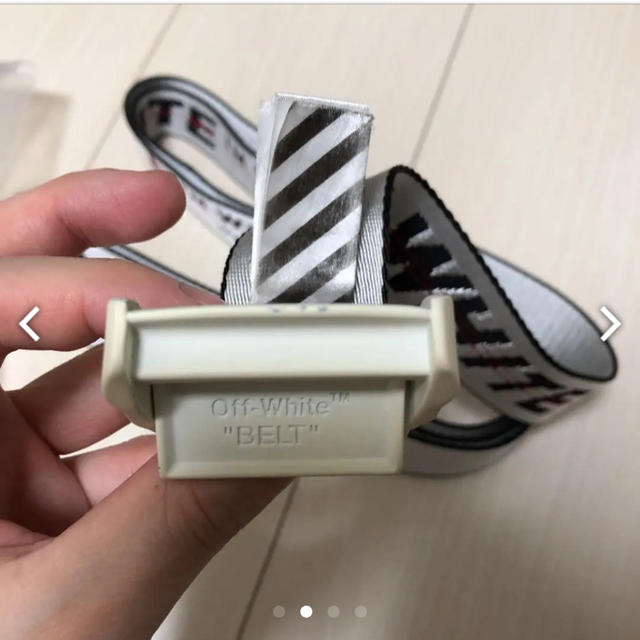 OFF-WHITE(オフホワイト)のOFF-WHITE  オフホワイト  ベルト  正規品 メンズのファッション小物(ベルト)の商品写真