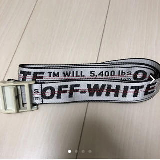 オフホワイト(OFF-WHITE)のOFF-WHITE  オフホワイト  ベルト  正規品(ベルト)
