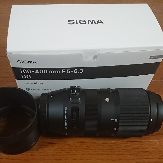 sigma 100-400mm f5-6.3 DG EFマウント