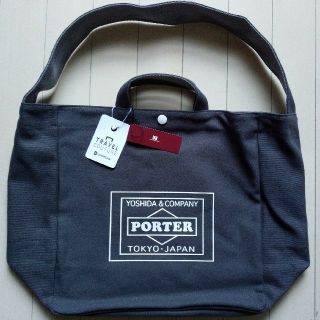 ポーター(PORTER)の完売●ポーター アーバンリサーチ●キャンバス トートバッグ チャコールグレー L(トートバッグ)