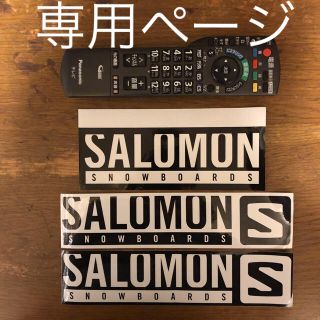 サロモン(SALOMON)のSALOMON サロモン   ステッカー  3枚セット(その他)