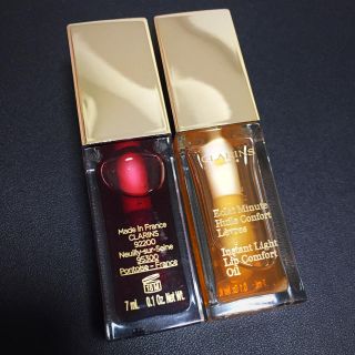 クラランス(CLARINS)の03番のみ【新品同様】クラランスリップコンフォートオイル(リップグロス)