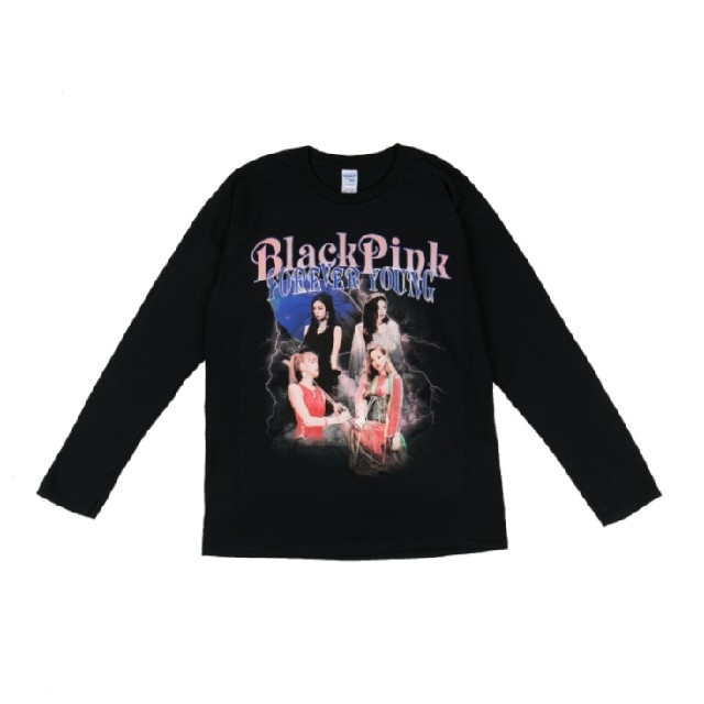 blackpink ロングTシャツ | hartwellspremium.com