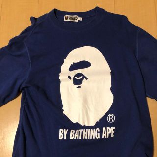 アベイシングエイプ(A BATHING APE)のA BATHING APE ロンT（XL）(Tシャツ/カットソー(七分/長袖))