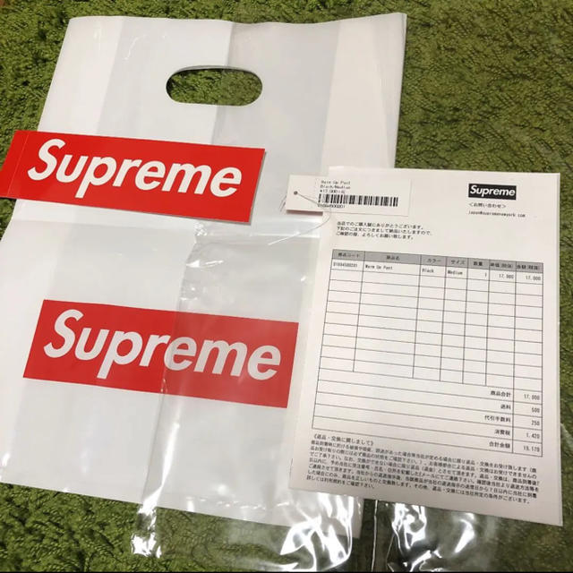 Supreme(シュプリーム)のSupreme Warm Up Pant Black M メンズのパンツ(ワークパンツ/カーゴパンツ)の商品写真