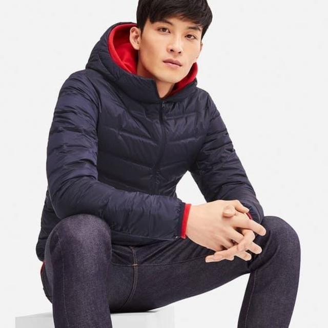 UNIQLO(ユニクロ)の新品★ユニクロ ウルトラライトダウンシームレスパーカ L 黒 ブラック メンズ メンズのジャケット/アウター(ダウンジャケット)の商品写真