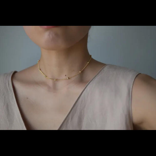 A.P.C(アーペーセー)のdaughters jewelry dot chain choker レディースのアクセサリー(ネックレス)の商品写真