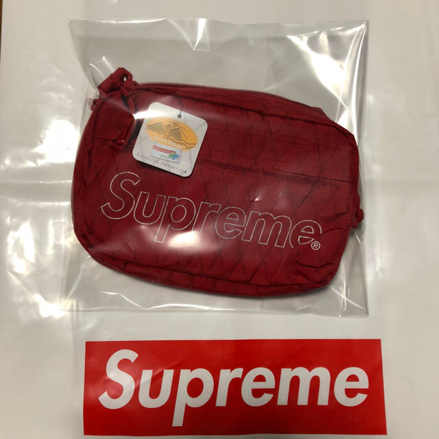 Supreme Shoulder Bag RedとBlackセット