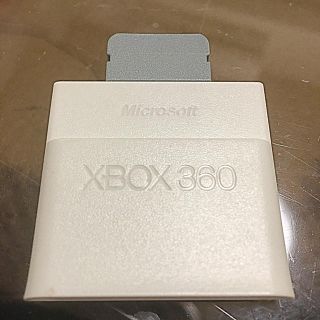 エックスボックス360(Xbox360)のXBOX360 メモリーカード 64MB(家庭用ゲーム機本体)