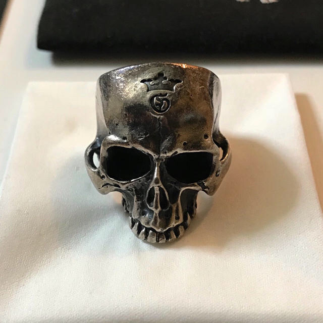 Gabor(ガボール)のガボラトリー Large Skull Ring without jaw 20号 メンズのアクセサリー(リング(指輪))の商品写真