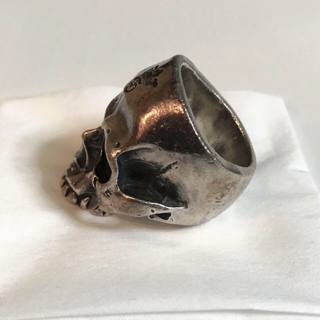 Gabor(ガボール)のガボラトリー Large Skull Ring without jaw 20号 メンズのアクセサリー(リング(指輪))の商品写真