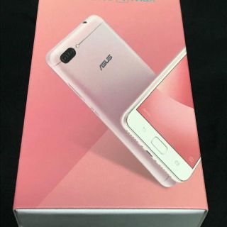 エイスース(ASUS)の新品 未開封 ASUS Zenfone4 max ローズピンク SIMフリー(スマートフォン本体)