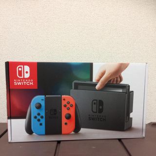 Nintendo Switch 本体 ネオンレッド/ネオンブルー 新品未開封 (家庭用ゲーム機本体)