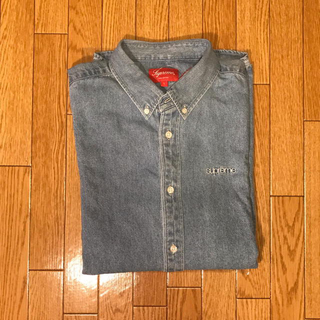 Washed Twill Shirt L