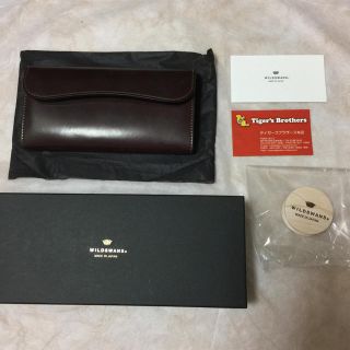 ワイルドスワンズ WAVE 別注シェルコードバン no.8 内装チョコ 未使用