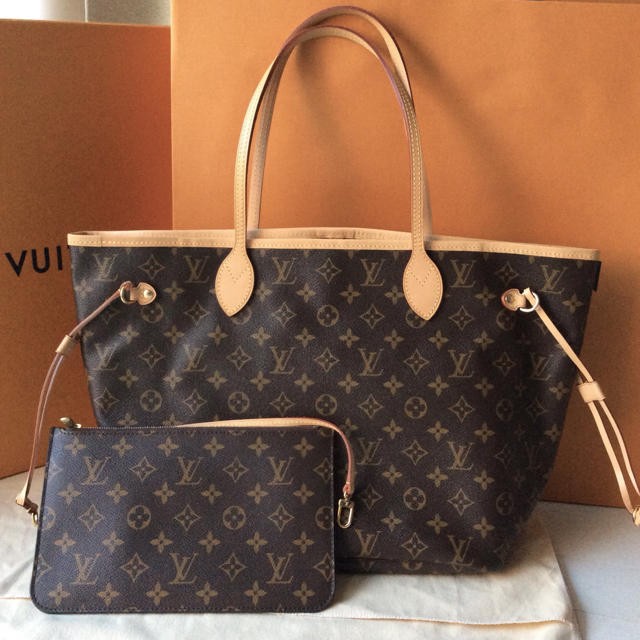 楽天 箱 美品 MM ネヴァーフル ルイヴィトン - VUITTON LOUIS 袋あり