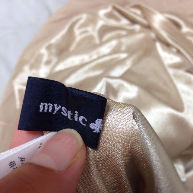 mystic(ミスティック)のmystic♡シフォンプリーツスカート レディースのスカート(ひざ丈スカート)の商品写真