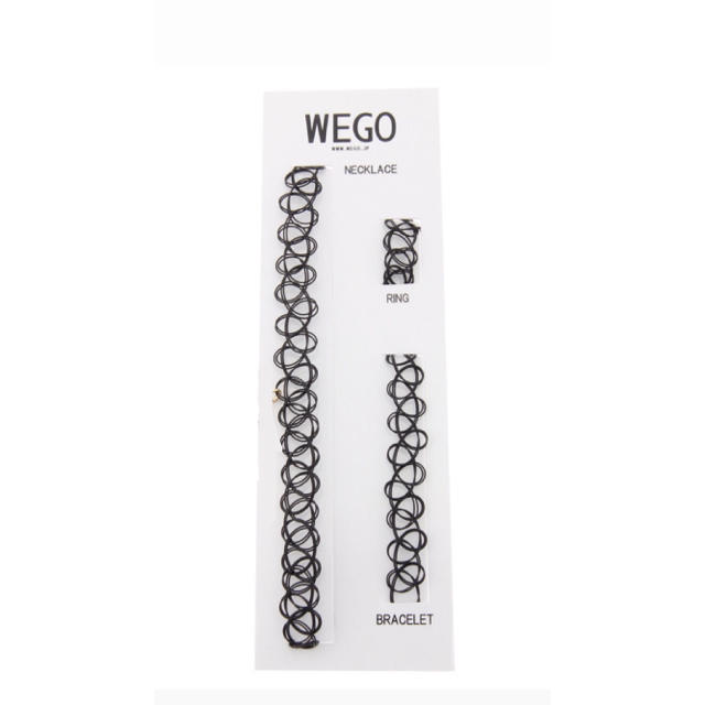 WEGO(ウィゴー)のWEGO タトゥーチョーカー レディースのアクセサリー(ネックレス)の商品写真