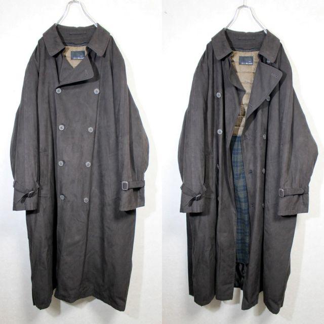 【Design Over-Sized Trench Coat】 メンズのジャケット/アウター(トレンチコート)の商品写真