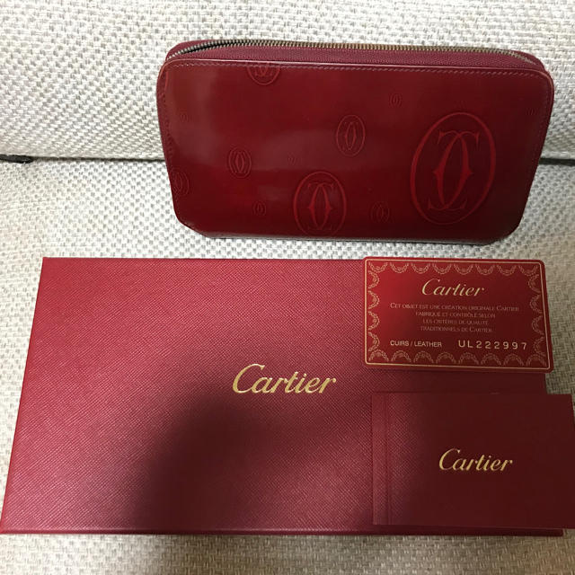 Cartier - Cartier 長財布 ハッピーバースデイ の通販 by ブランド買取ロータスshop｜カルティエならラクマ
