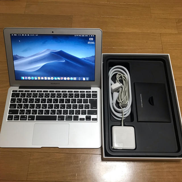 Apple(アップル)の【動作品】Macbook Air 2014 early11インチ Office付 スマホ/家電/カメラのPC/タブレット(ノートPC)の商品写真