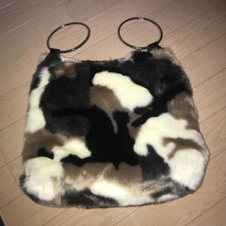 ザラ(ZARA)の未使用 ZARAファーバッグ(ハンドバッグ)