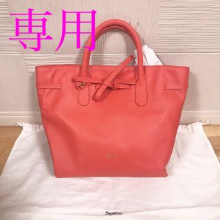 レペット(repetto)の 新品 レペット 牛革 レザー トートバッグ ショルダーバッグ (トートバッグ)