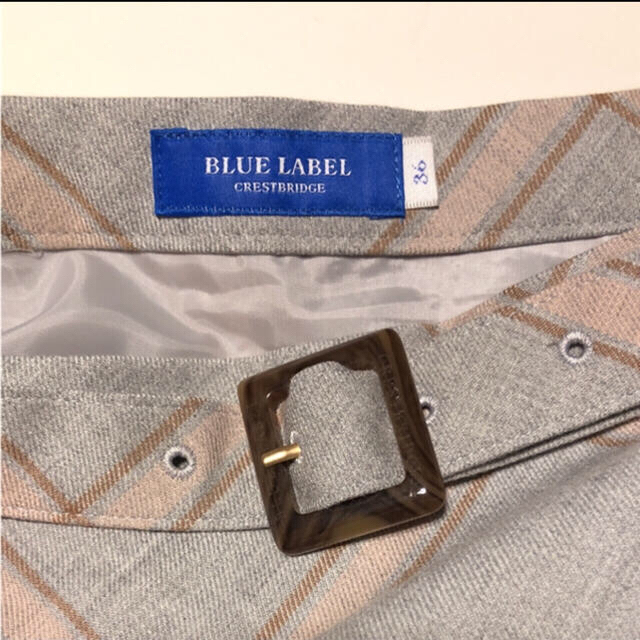 BURBERRY BLUE LABEL(バーバリーブルーレーベル)の《 断捨離中 》【 BLUE LABEL 】サイズ36 チェックスカート レディースのスカート(ひざ丈スカート)の商品写真